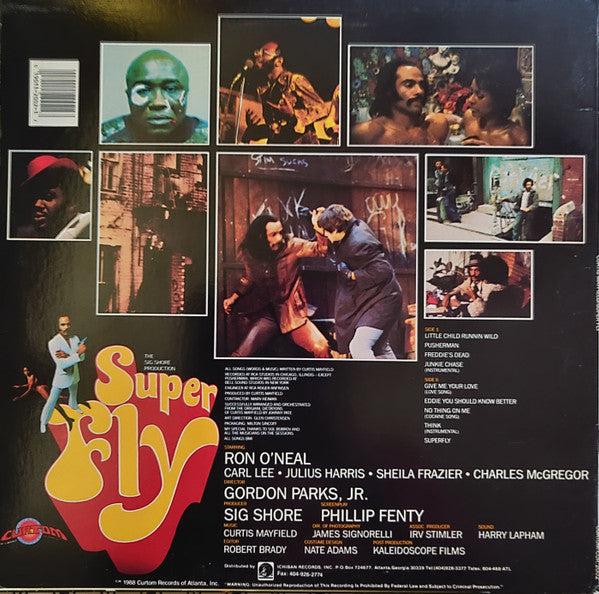 Release: Super Fly (The Original Motion Picture Soundtrack)-Vinyl-US-1988-CUR 2002-586331