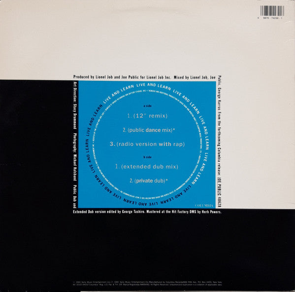 Master Release: Live And Learn by Joe Public