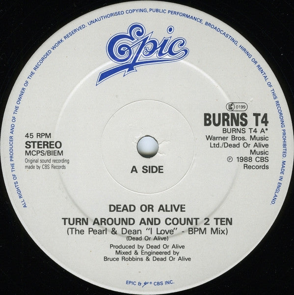 Turn Around And Count 2 Ten (The Pearl And Dean "I Love"-BPM Mix)
