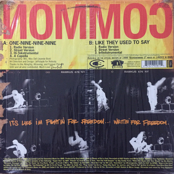 One-Nine-Nine-Nine / Like They Used To Say