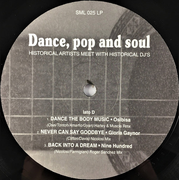 Dance, Pop And Soul
