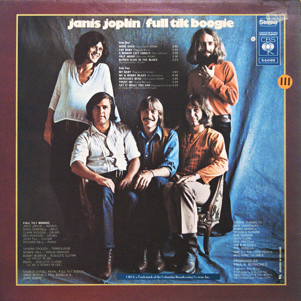 Release: Pearl-Vinyl-Europe-None-CBS 64188, S 64188, KC 30322-947641