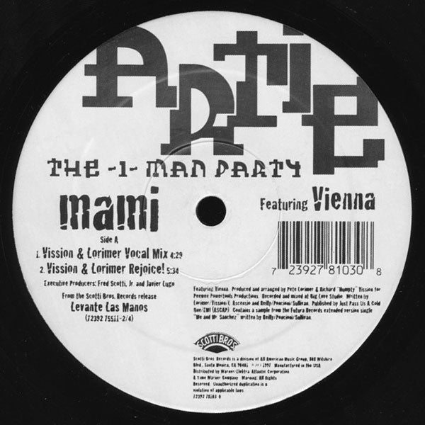 Release: Mami-Vinyl-US-1997-72392 78103-0-200081