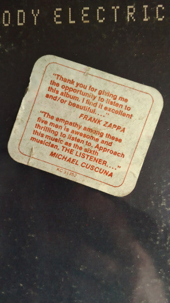 I Sing The Body Electric