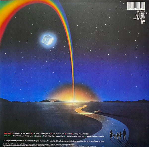 Release: The Road To Hell-Vinyl-Europe-1989-246 285-1, 246285-1, WX 317-416491