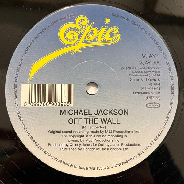 Master Release: Don't Stop 'Till You Get Enough / Off The Wall by Michael Jackson