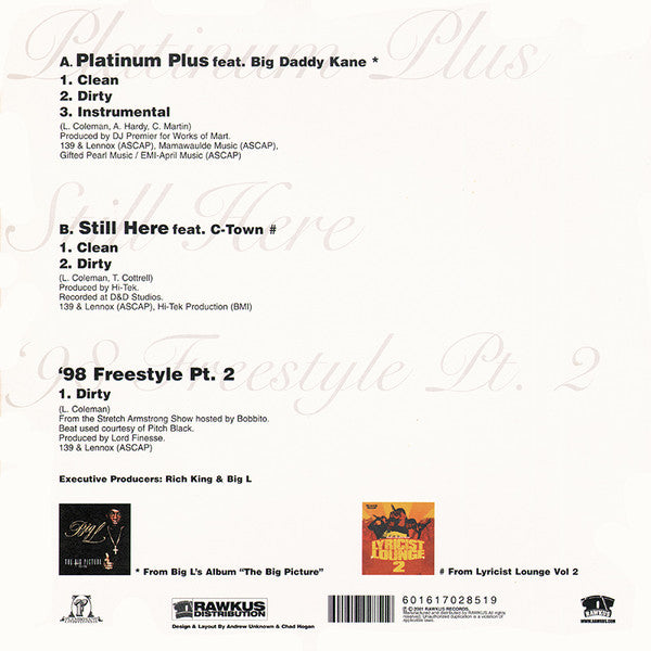Master Release: Platinum Plus by Big L
