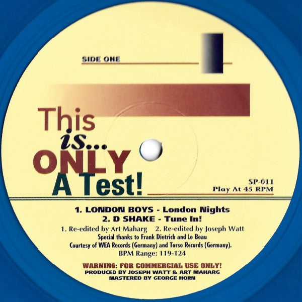 This Is Only A Test!