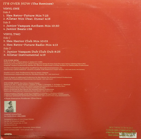 Master Release: It's Over Now (The Remixes) by Deborah Cox