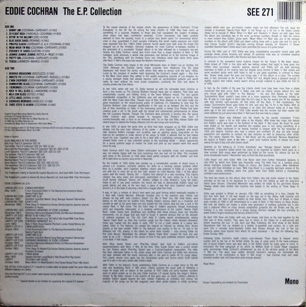 Master Release: The EP Collection by Eddie Cochran