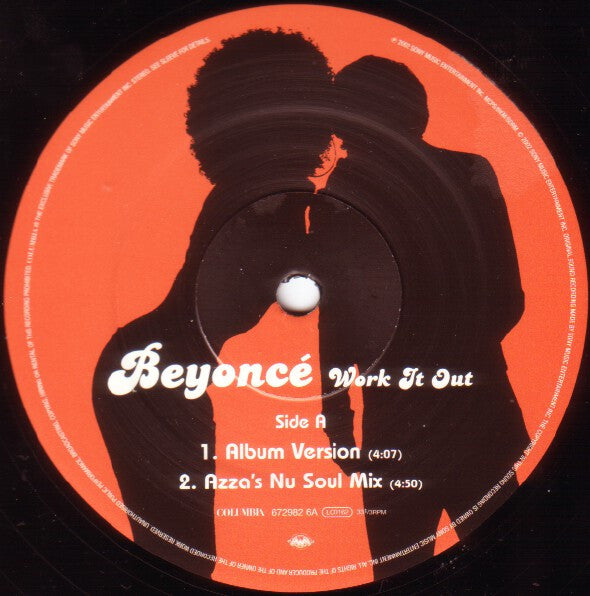 Release: Work It Out-Vinyl-UK-2002-672982 6, 672982 6-169351