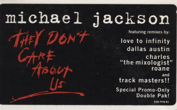 Master Release: They Don't Care About Us by Michael Jackson