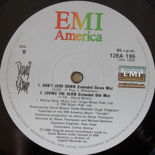 Loving The Alien (Extended Dance Mix)