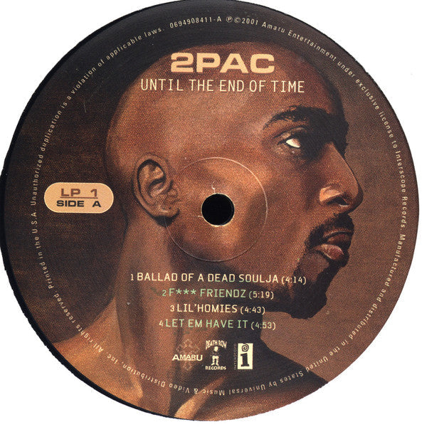 Release: Until The End Of Time-Vinyl-US-2001-0694908401, 0694908401, 0694908401-240220