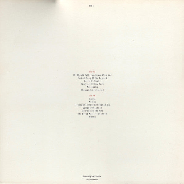 Release: If I Should Fall From Grace With God-Vinyl-UK-1988-NYR 1, NYR1-619121