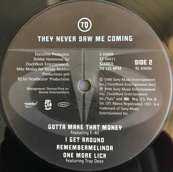 Release: They Never Saw Me Coming-Vinyl-US-1998-E2 69431-413849