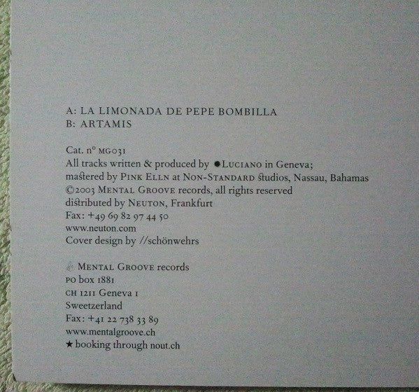 La Limonada De Pepe Bombilla