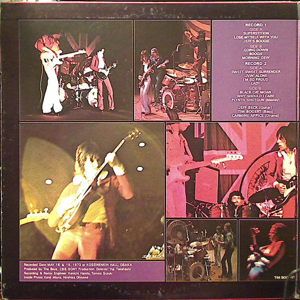 Beck, Bogert & Appice Live