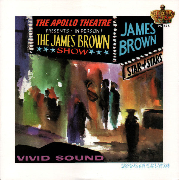 Release: The James Brown Show (Live At The Apollo)-Vinyl-US-None-PD 826, 826-589694