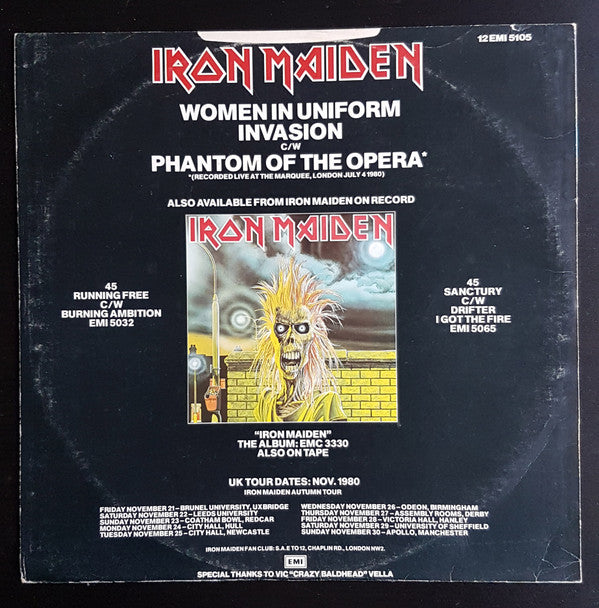 Master Release: Women In Uniform by Iron Maiden