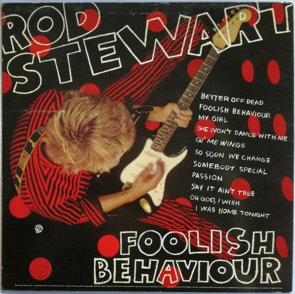Release: Foolish Behaviour-Vinyl-US-1980-HS 3485-574532