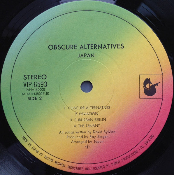 Obscure Alternatives = 苦悩の旋律