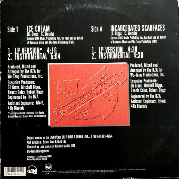 Master Release: Ice Cream / Incarcerated Scarfaces by Raekwon