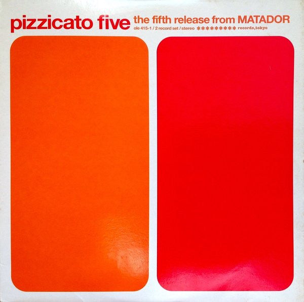 Master Release: The Fifth Release From Matador by Pizzicato Five