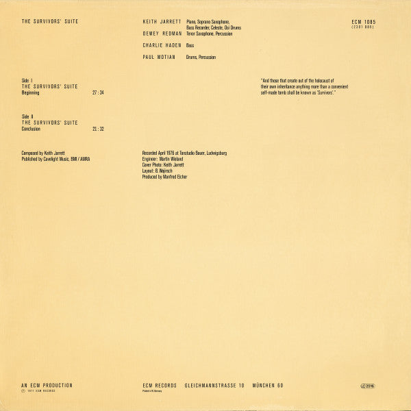 The Survivors' Suite