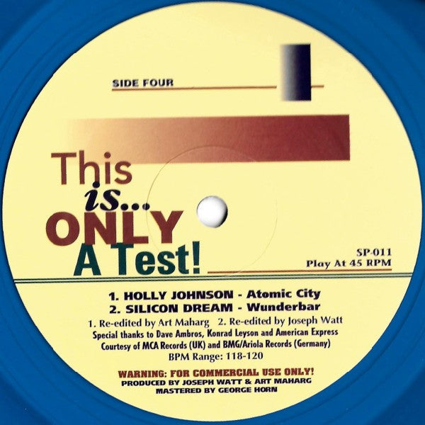 This Is Only A Test!