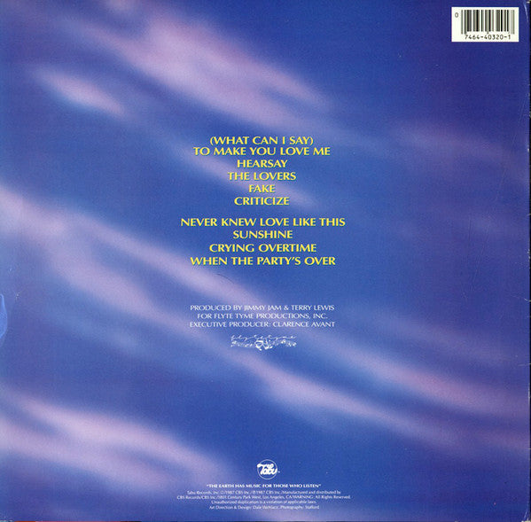 Release: Hearsay-Vinyl-US-1987-FZ 40320, Z 40320-433532