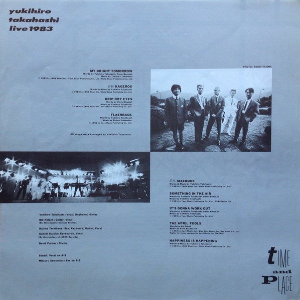 Time And Place = タイムアンドプレイス