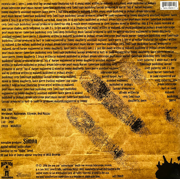 Release: The Don Killuminati (The 7 Day Theory)-Vinyl-US-1996-INT2-90039, INT2-90039, INT2-90039-239985