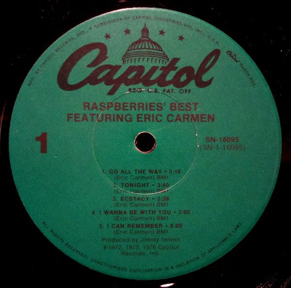 Raspberries' Best - Featuring Eric Carmen