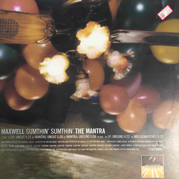 Master Release: Sumthin' Sumthin' by Maxwell