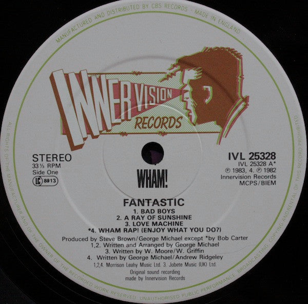 Release: Fantastic-Vinyl-UK-1983-IVL 25328-238582