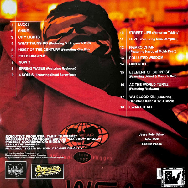 Release: Heist Of The Century-Vinyl-US-1998-STE 3007, STE 3007-226546