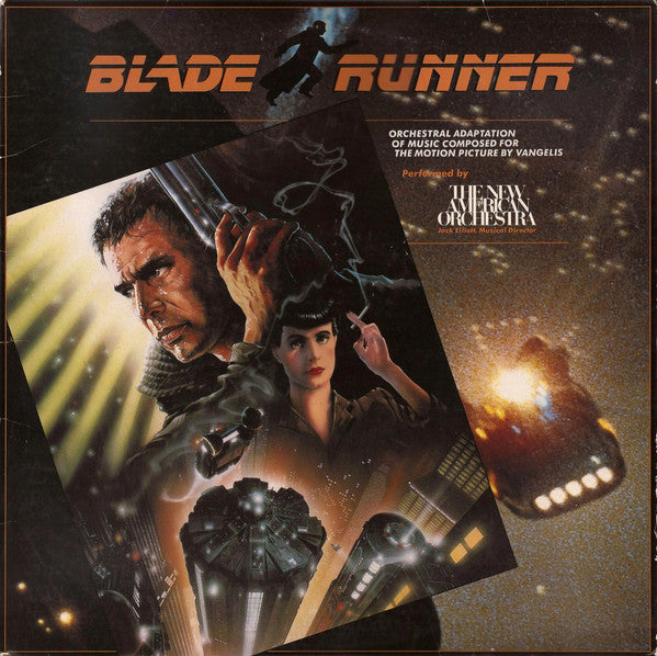 Release: Blade Runner (Orchestral Adaptation Of Music Composed For The Motion Picture By Vangelis)-Vinyl-US-1982-9 23748-1, 1-23748-788916