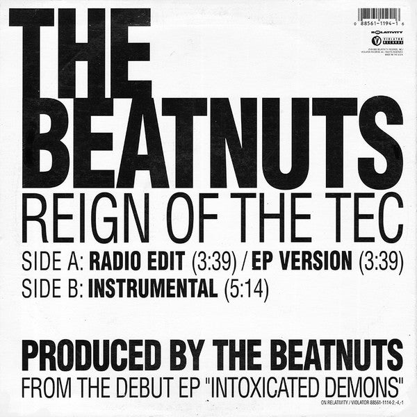 Master Release: Reign Of The Tec by The Beatnuts