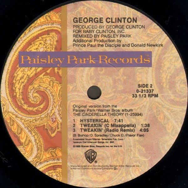Master Release: Tweakin' by George Clinton