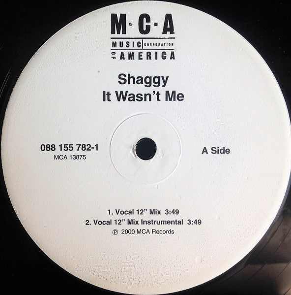 Master Release: It Wasn't Me by Shaggy