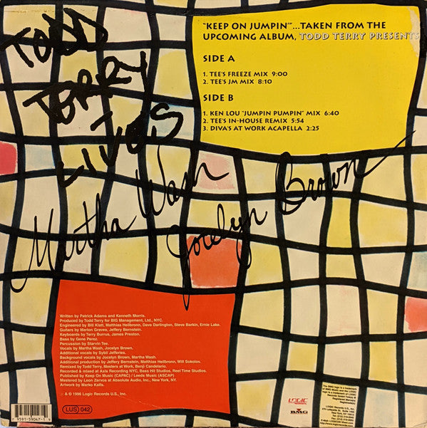 Master Release: Keep On Jumpin' by Todd Terry