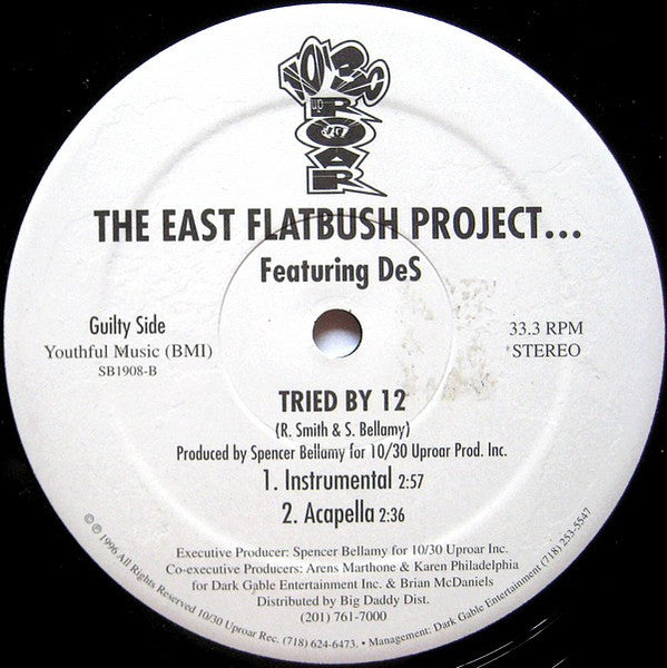Master Release: Tried By 12 by East Flatbush Project