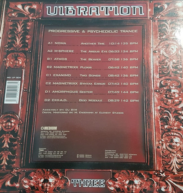 Master Release: Vibration Three - Progressive & Psychedelic Trance by Various