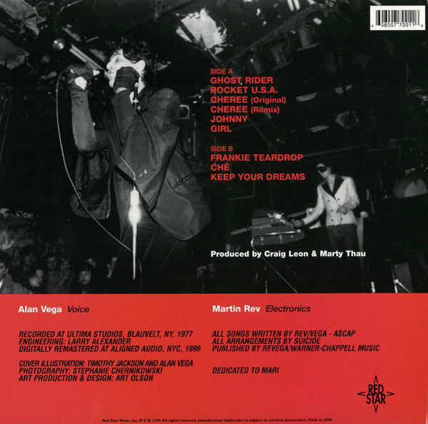Release: Suicide-Vinyl-US-1999-RS 7001-1, RS7001-1-168225