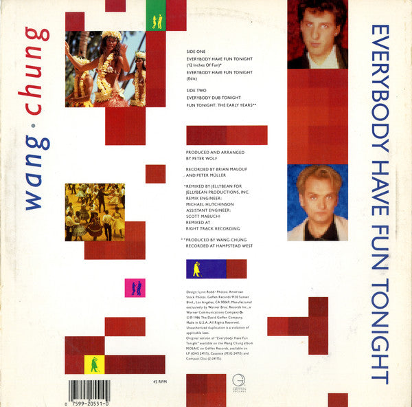 Master Release: Everybody Have Fun Tonight by Wang Chung