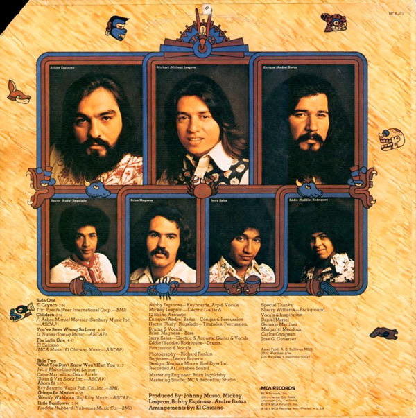 Release: Cinco-Vinyl-US-1974-MCA-401-776791
