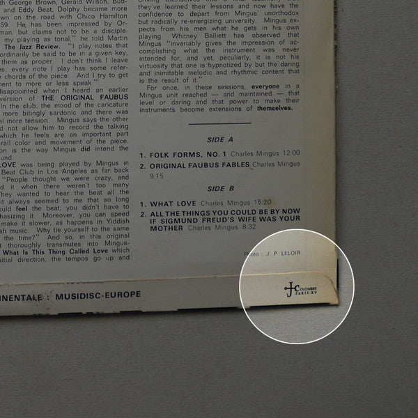 Presents Charles Mingus