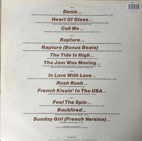 Master Release: Once More Into The Bleach by Deborah Harry