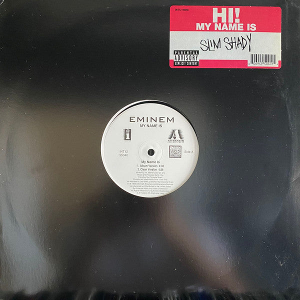 Master Release: My Name Is by Eminem